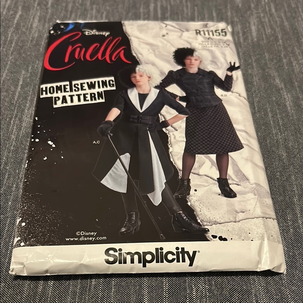 Simplicity R11155/S9345 sizes 7-14